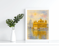Watercolour – The Golden Temple Print